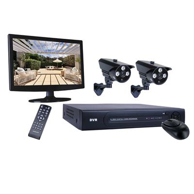 Smartwares 10.037.77 Sistema Câmara CCTV com fio DVR724S