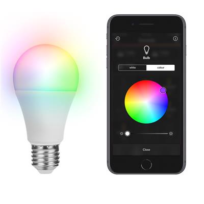 Smartwares 10.051.50 Slimme bulb - variable wit + kleur HW1601