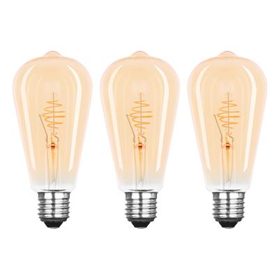XQlite 10.100.16 LED bulb golden ST64 E27 2,5W extra warm white XQ1707